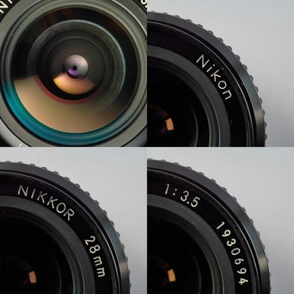 Nikon Ai Nikkor 28mm f3.5 - Filem.sg