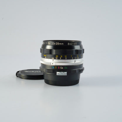 Nikon Ai Nikkor H.C Auto 28mm f3.5 - Filem.sg
