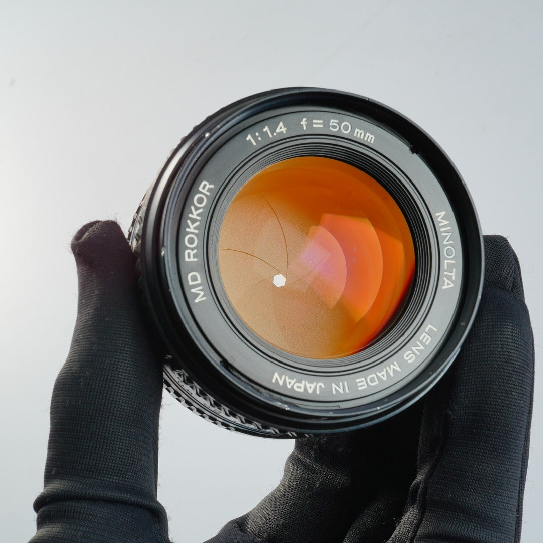 Minolta MD Rokkor 50mm f1.4 - Filem.sg