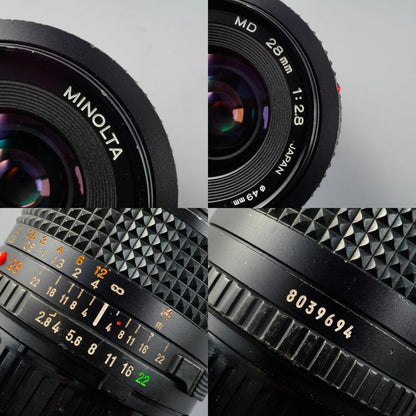 Minolta New MD 28mm f2.8 - Filem.sg