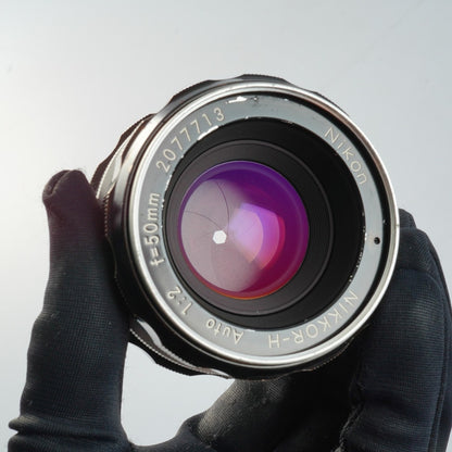 Nikon NIKKOR-H Auto 50mm f2 Ai - Filem.sg