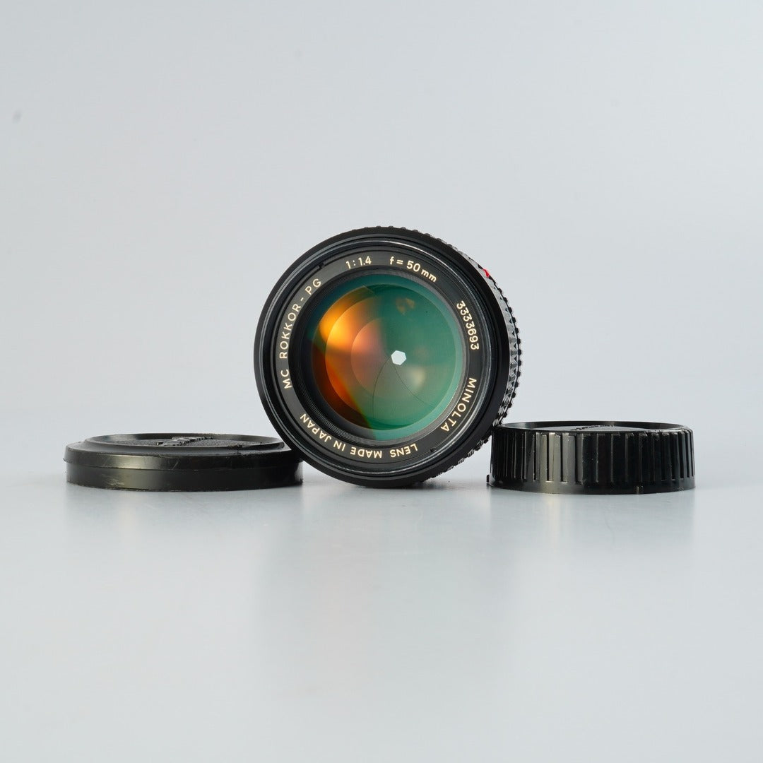Minolta MC ROKKOR-PG 50mm f1.4 - Filem.sg