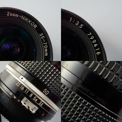 Nikon Ai Zoom Nikkor 35-70mm f3.5 - Filem.sg