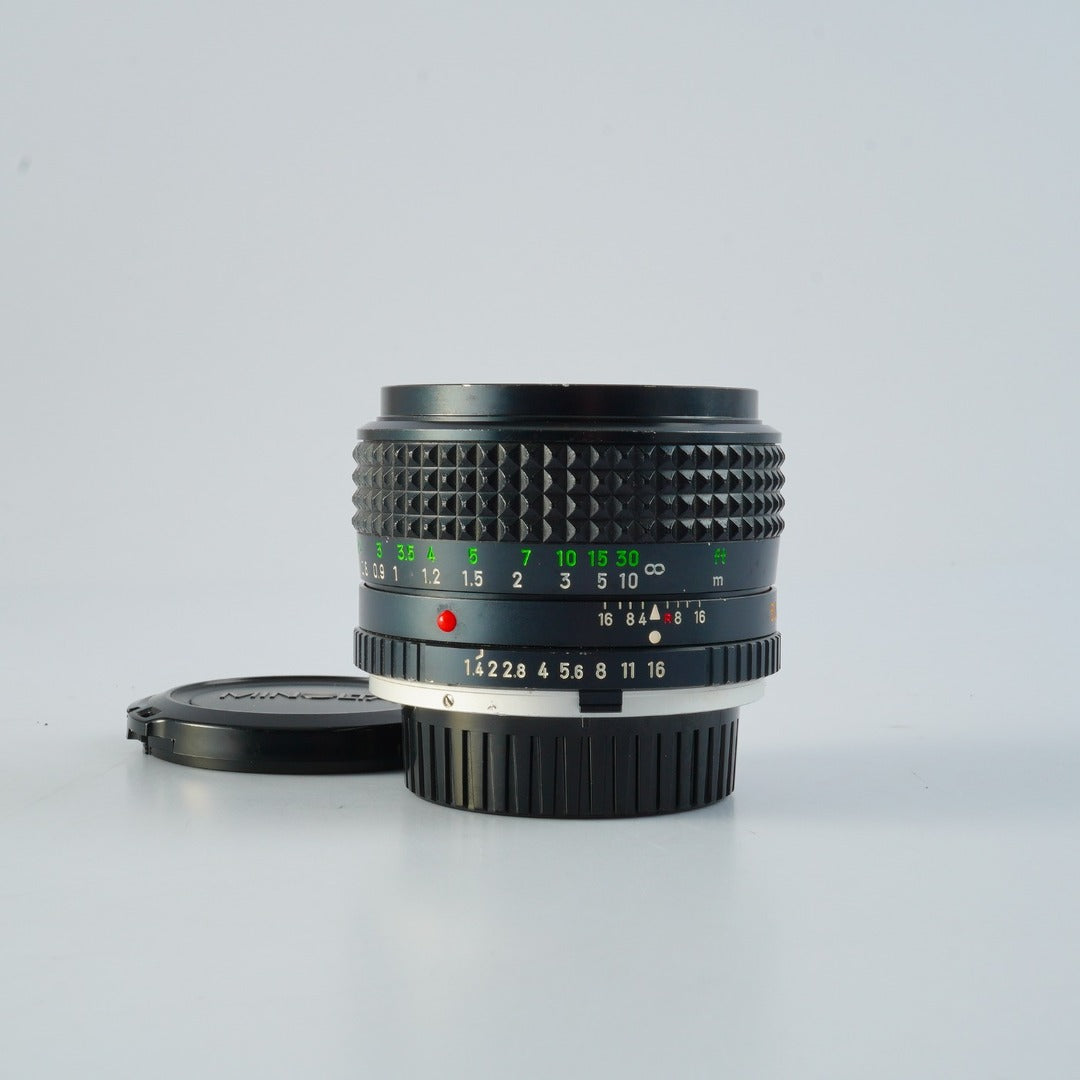 Minolta MC Rokkor-PG 50mm f1.4 - Filem.sg