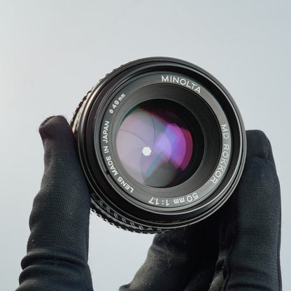 Minolta MD Rokkor 50mm f1.7 - Filem.sg