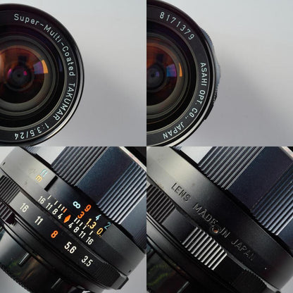 Pentax Super Multi Coated Takumar 24mm f3.5 M42 - Filem.sg