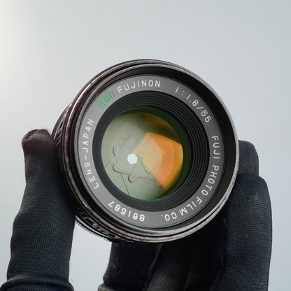 Fujifilm EBC FUJINON 55mm f1.8 - Filem.sg