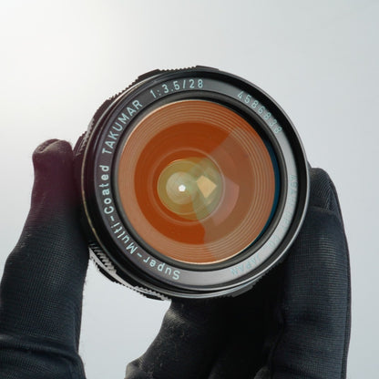 Pentax Super Multi Coated Takumar 28mm f3.5 M42 - Filem.sg