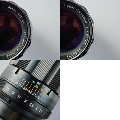 Pentax Super Multi Coated Takumar 105mm f2.8 M42 - Filem.sg
