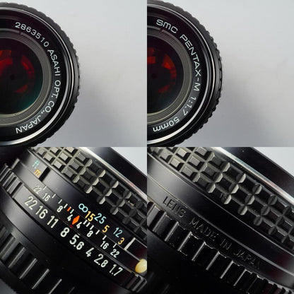 SMC Pentax M 50mm f1.7 K - Filem.sg
