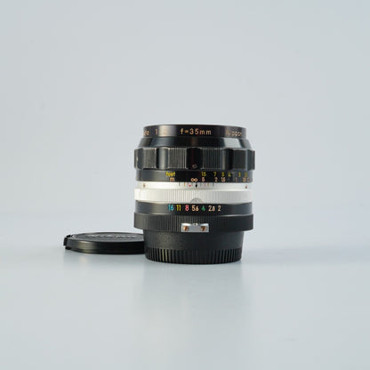 Nikon Ai Nikkor-O Auto 35mm f2 - Filem.sg
