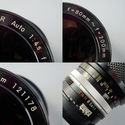 Nikon Ai Zoom Nikkor Auto 80-200mm f4.5 - Filem.sg