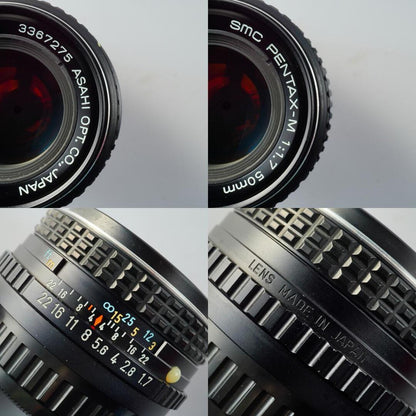 SMC Pentax M 50mm f1.7 K - Filem.sg