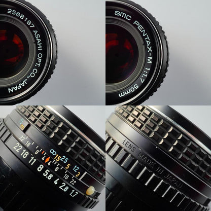 SMC Pentax M 50mm f 1.7 K - Filem.sg