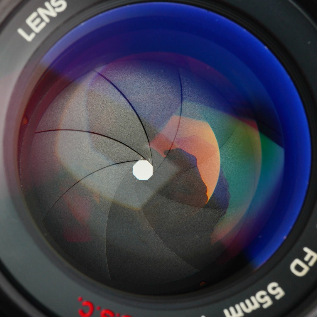 Canon FD 55mm f1.2 S.S.C. - Filem.sg
