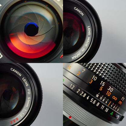 Canon FD 55mm f1.2 S.S.C. - Filem.sg