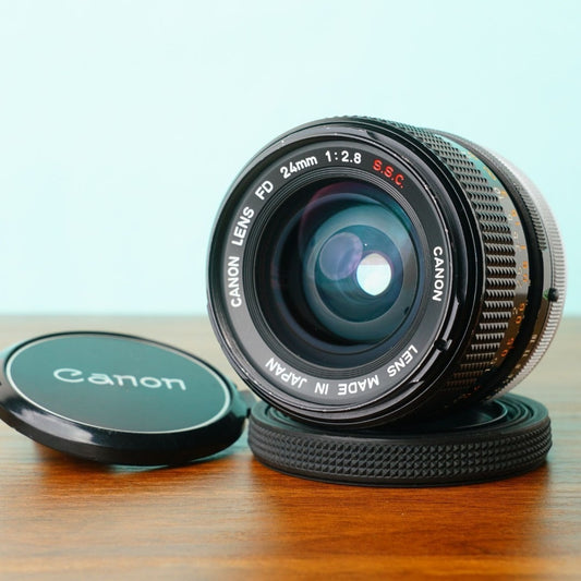 Canon FD 24mm f2.8 S.S.C. - Filem.sg