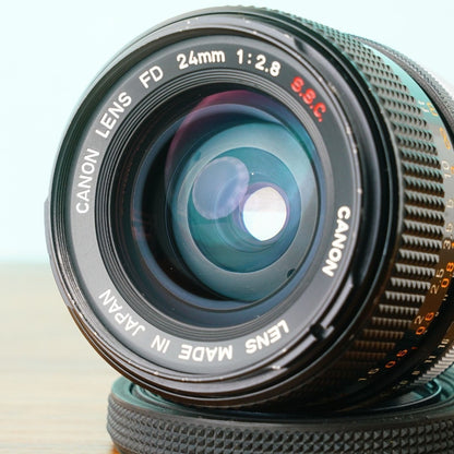 Canon FD 24mm f2.8 S.S.C. - Filem.sg