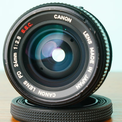 Canon FD 24mm f2.8 S.S.C. - Filem.sg