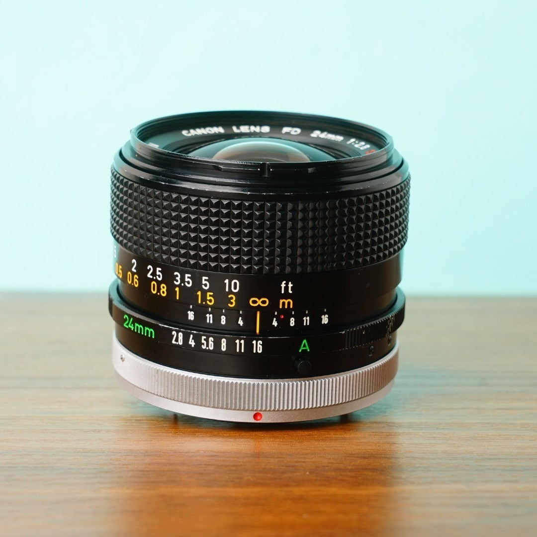 Canon FD 24mm f2.8 S.S.C. - Filem.sg