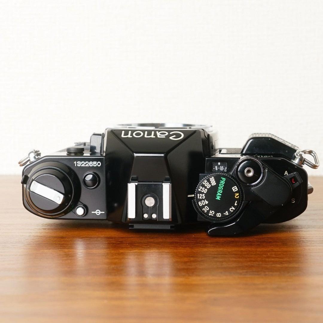 Canon AE-1 Program (Black, with original box) - Filem.sg