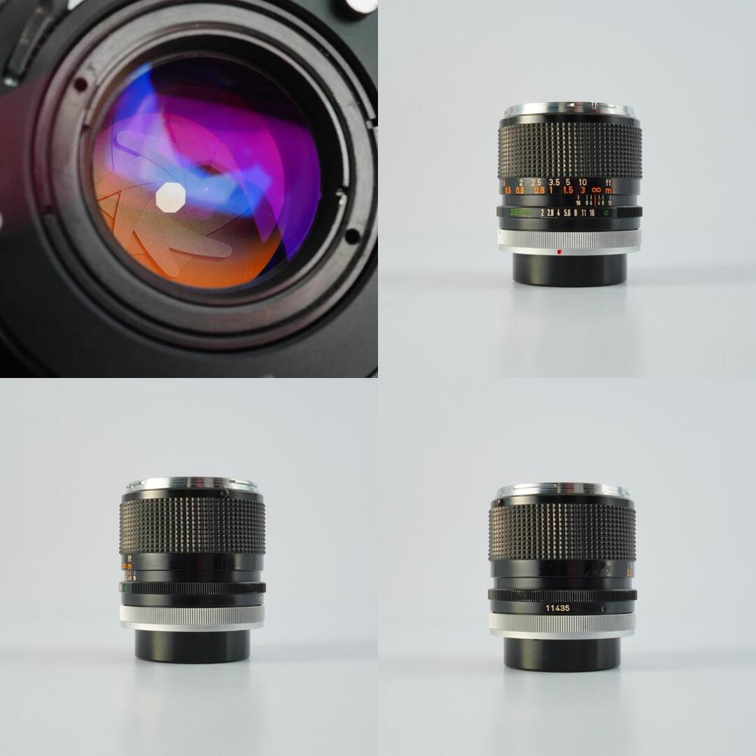 Canon FD 35mm f2 Early Concave "O" - Filem.sg