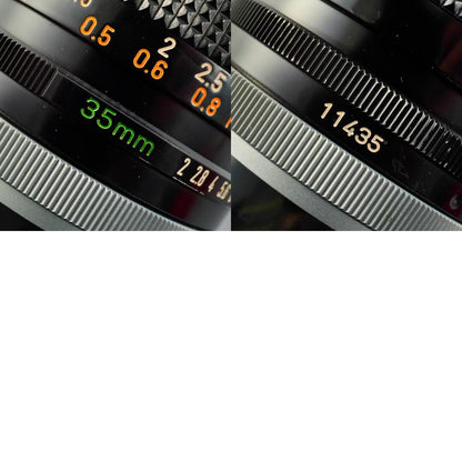 Canon FD 35mm f2 Early Concave "O" - Filem.sg