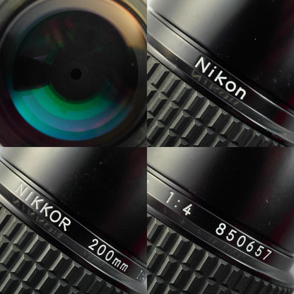Nikon Ai Nikkor 200mm f4 - Filem.sg