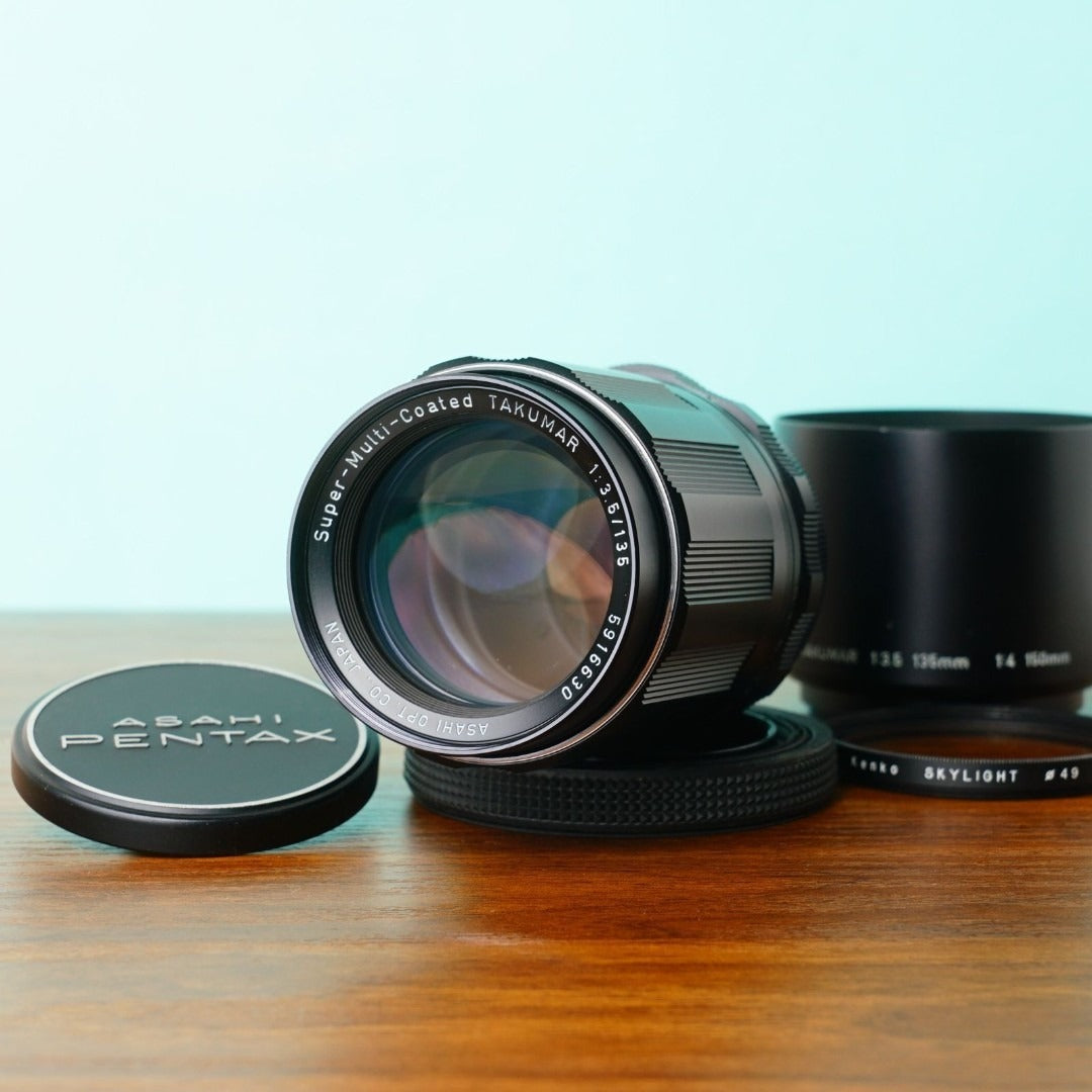 Super-multi-coated Takumar 135mm f3.5 - Filem.sg