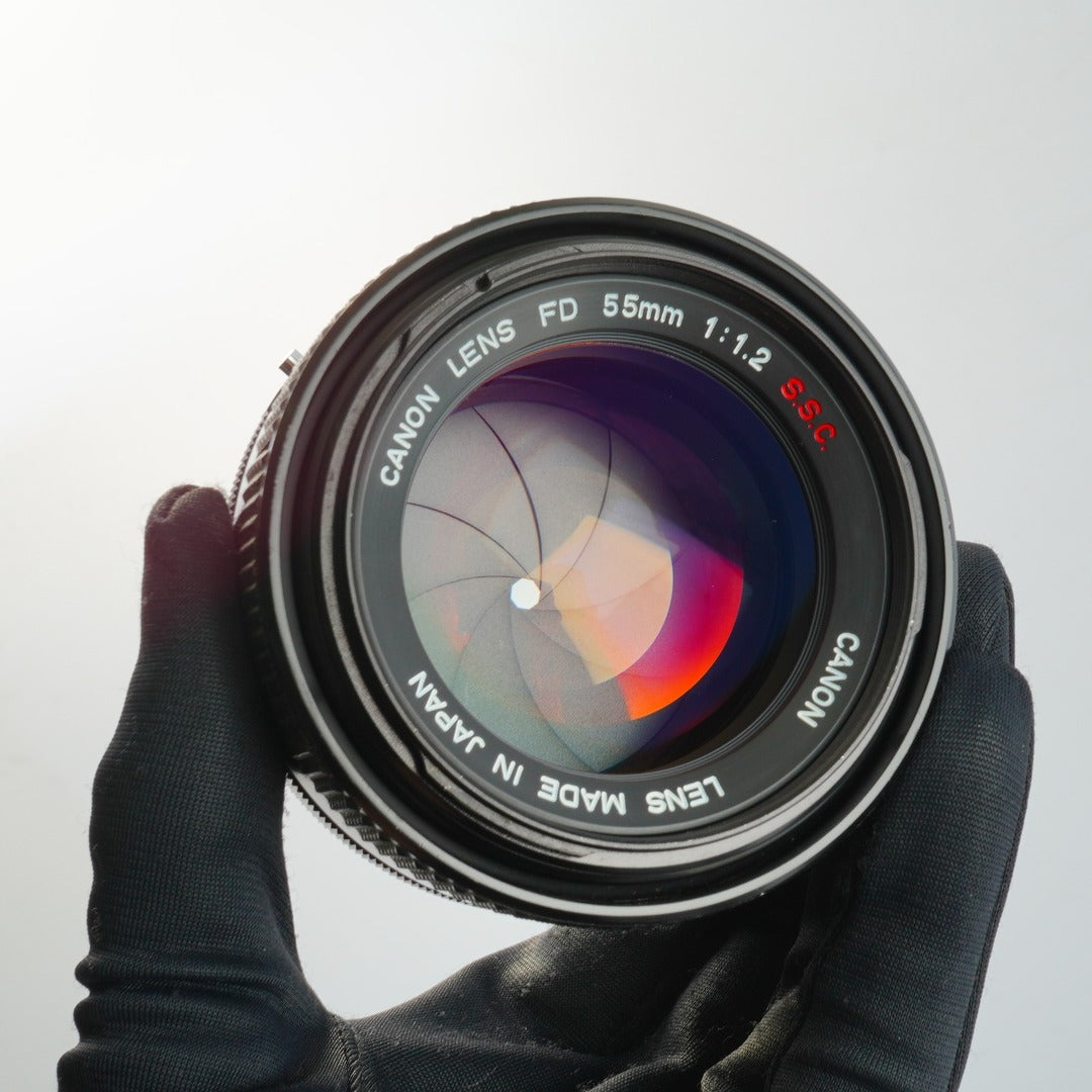 Canon FD 55mm f1.2 S.S.C. "O"Mark - Filem.sg