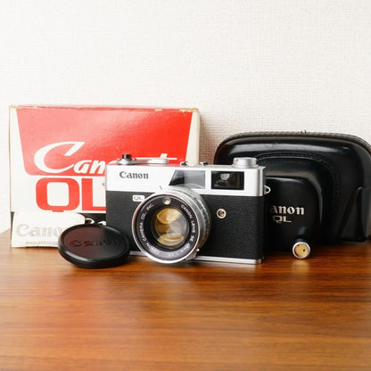 Canon Canonet QL17 (early version, with original box) - Filem.sg