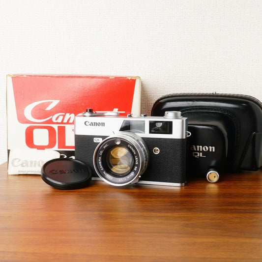 Canon Canonet QL17 (early version, with original box) - Filem.sg