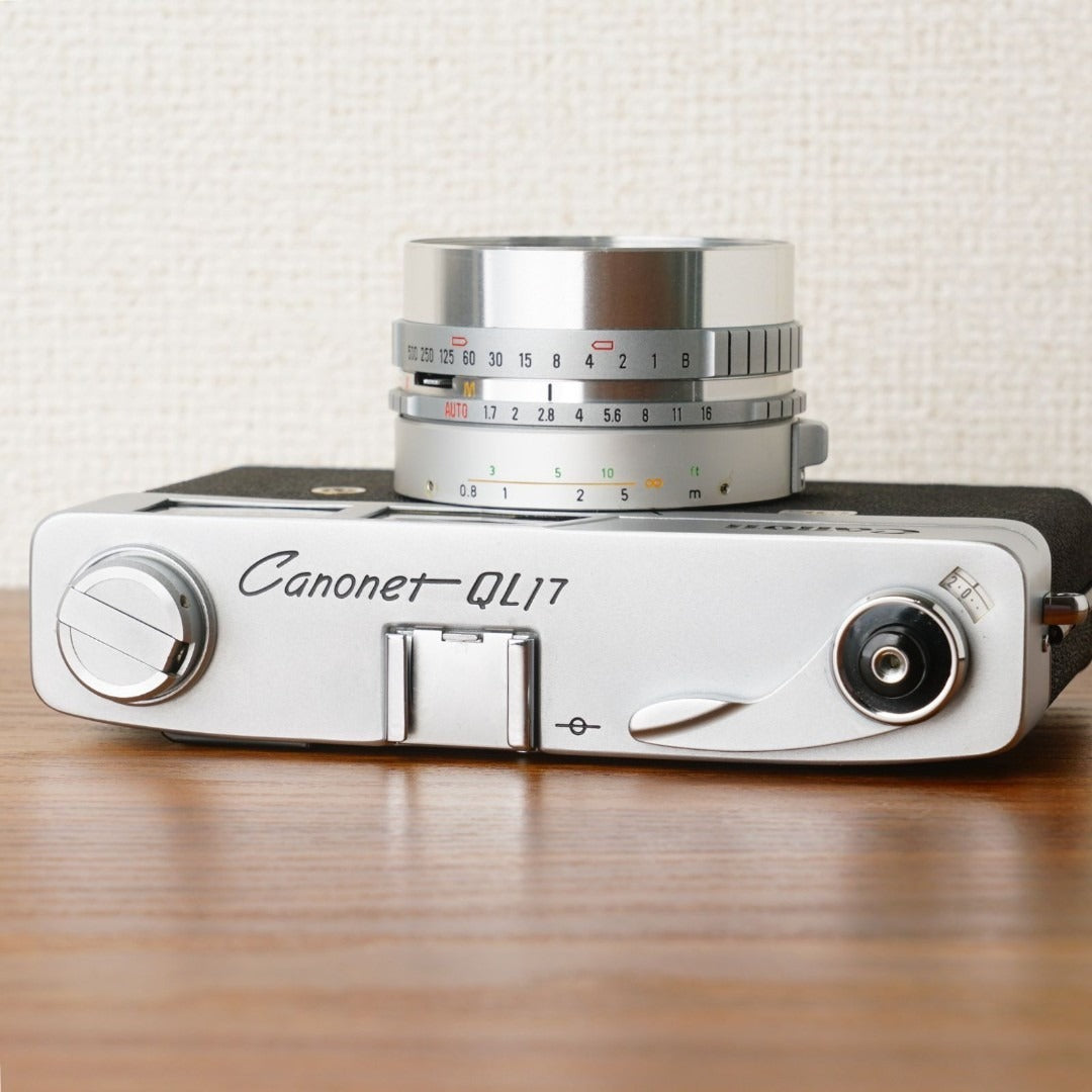 Canon Canonet QL17 (early version, with original box) - Filem.sg