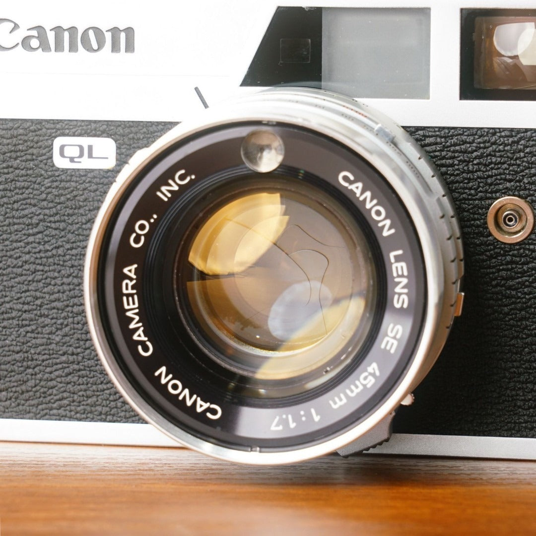 Canon Canonet QL17 (early version, with original box) - Filem.sg