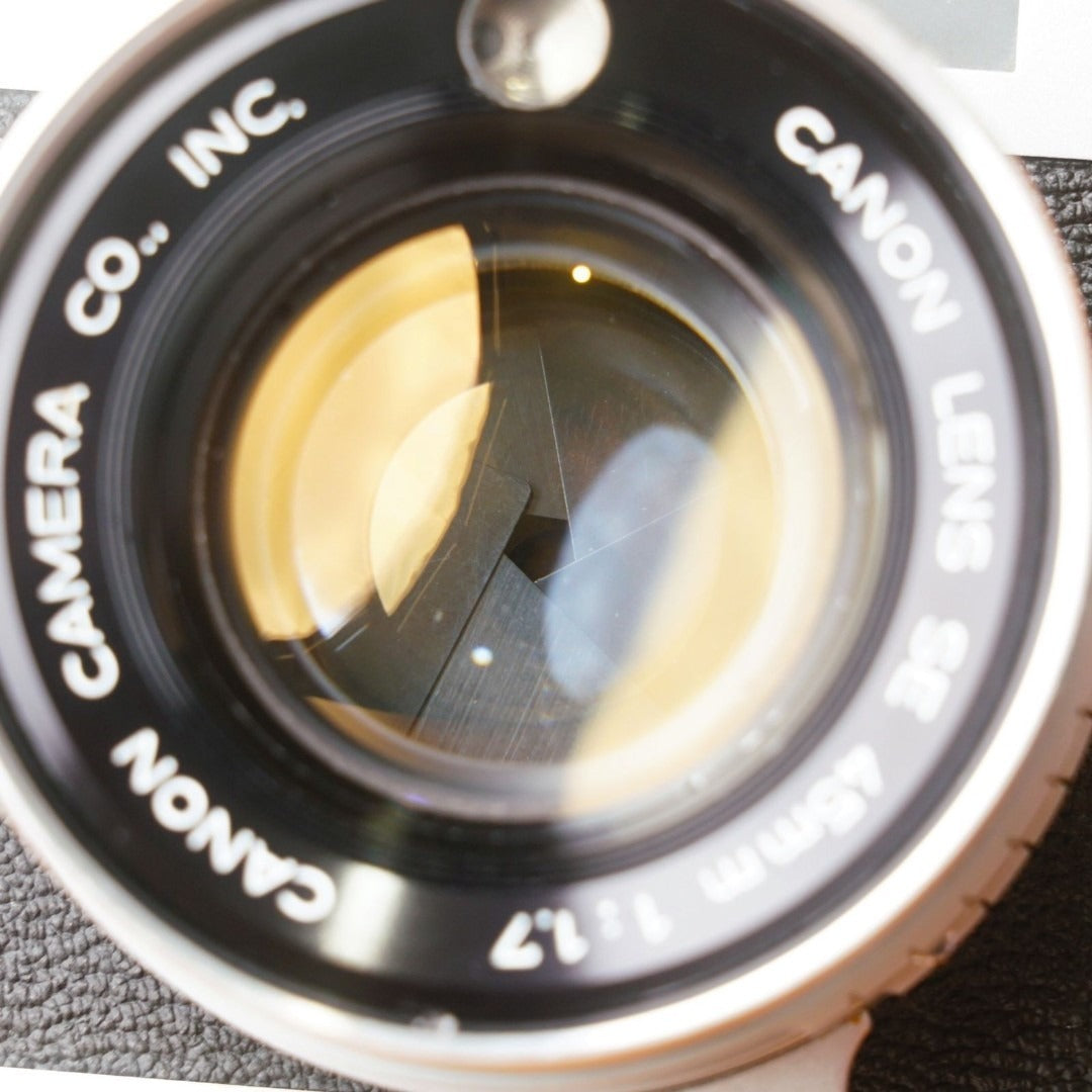 Canon Canonet QL17 (early version, with original box) - Filem.sg