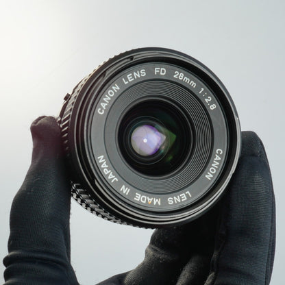 Canon New FD NFD 28mm f2.8 - Filem.sg