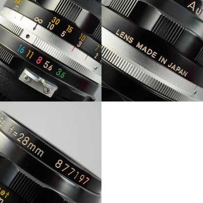 Nikon Ai Nikkor H.C Auto 28mm f3.5 - Filem.sg