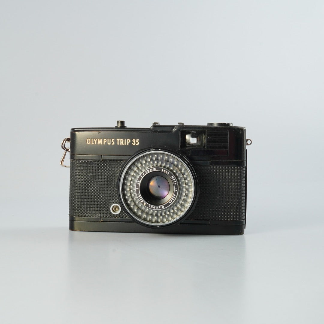 CLA’d Olympus TRIP 35 40mm f2.8 Black - Filem.sg