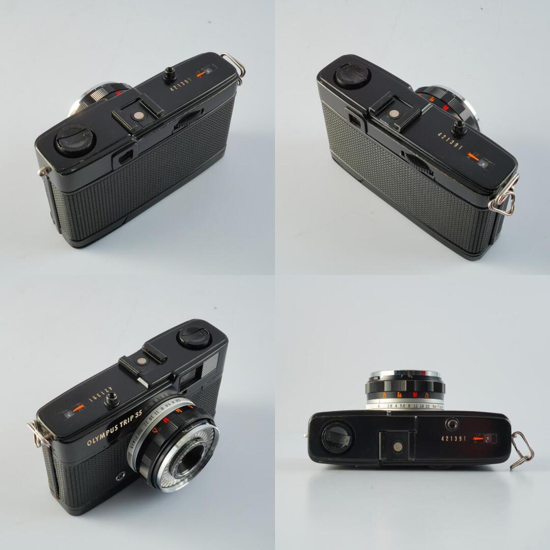 CLA’d Olympus TRIP 35 40mm f2.8 Black - Filem.sg