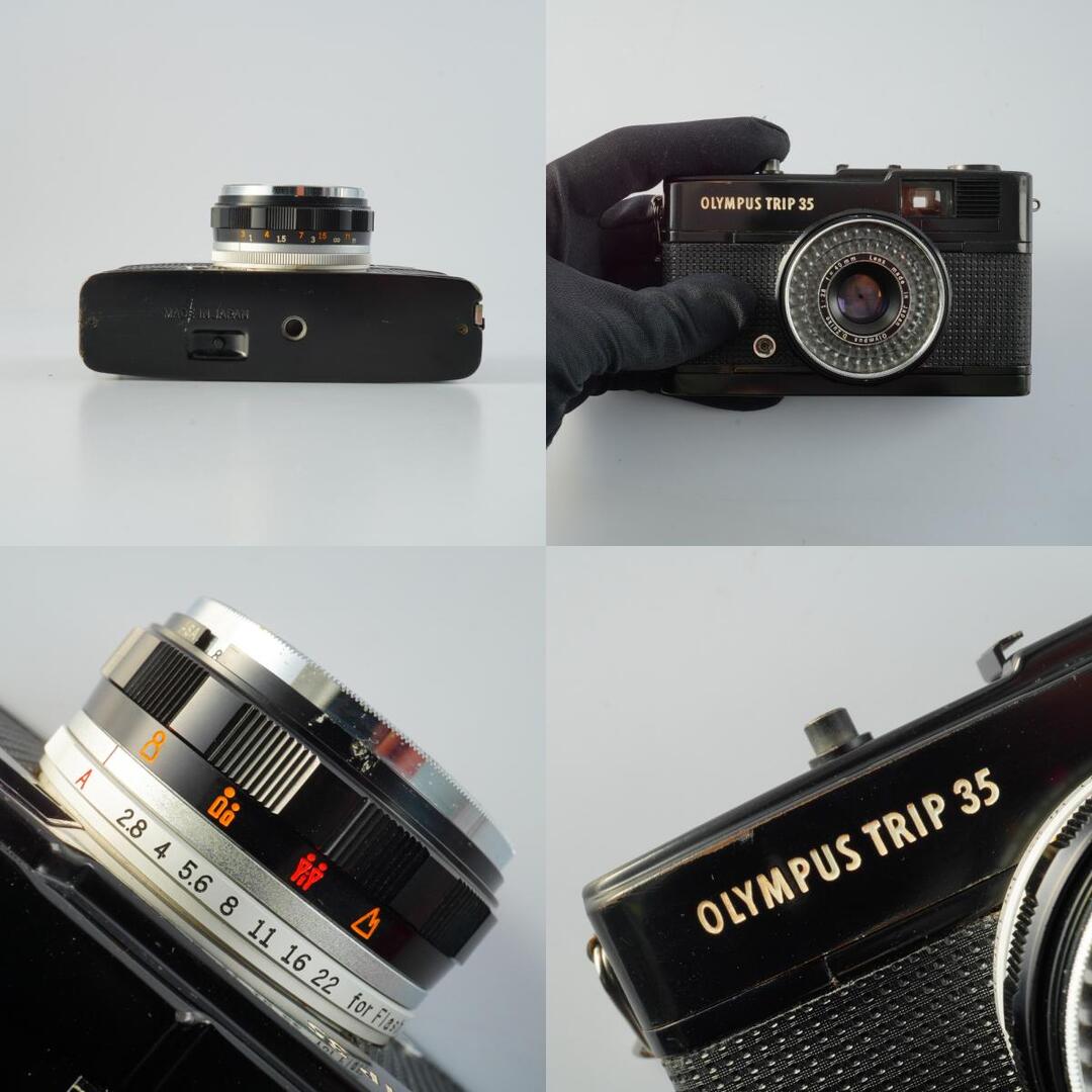 CLA’d Olympus TRIP 35 40mm f2.8 Black - Filem.sg