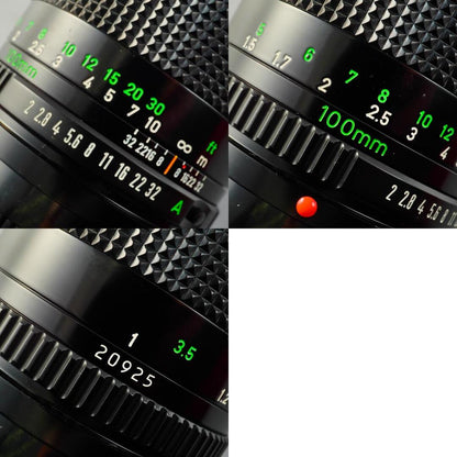 Canon FD 100mm f2 - Filem.sg