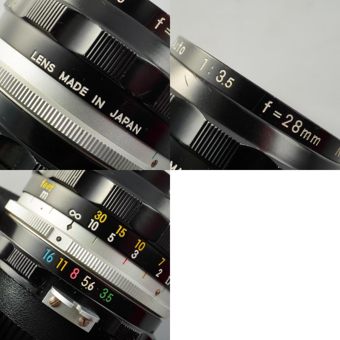 Nikon Ai NIKKOR-H Auto 28mm f3.5 - Filem.sg