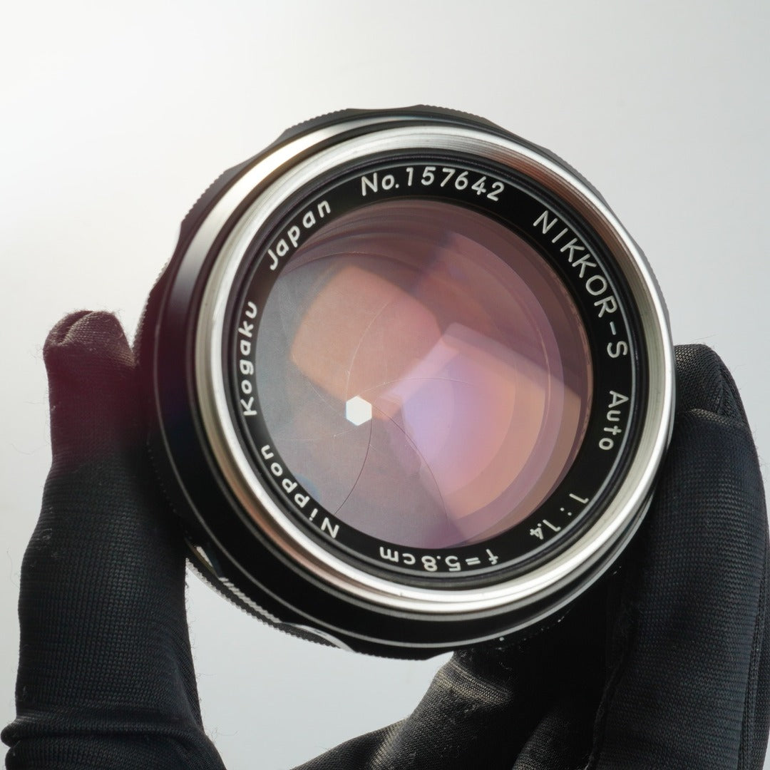 Nikon Ai Nikkor-S Auto 5.8cm 58mm f1.4 PAT PEND - Filem.sg