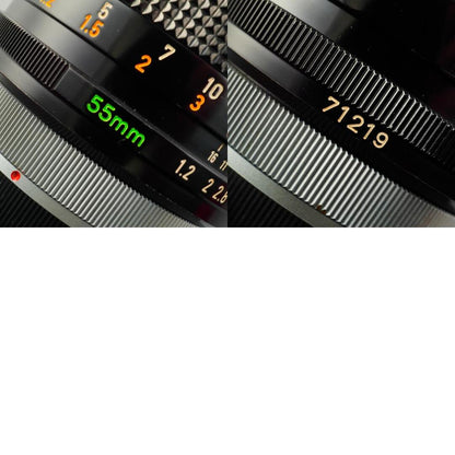 Canon FD 55mm f1.2 S.S.C "O"Mark - Filem.sg