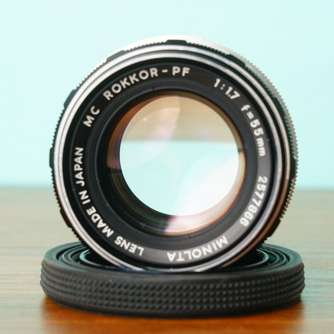 Minolta MC ROKKOR-PF 55mm f1.7 - Filem.sg