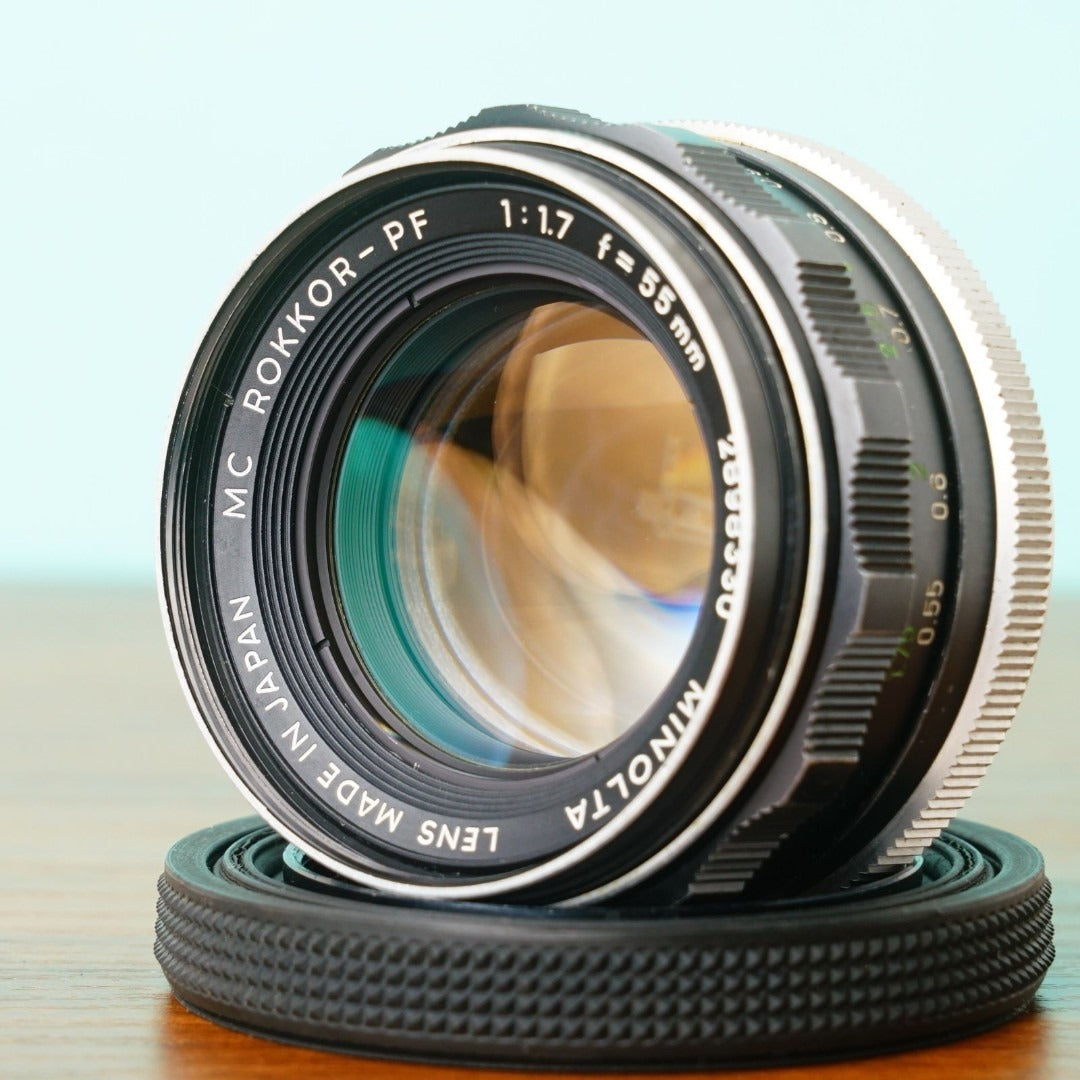 Minolta MC ROKKOR-PF 55mm f1.7 - Filem.sg