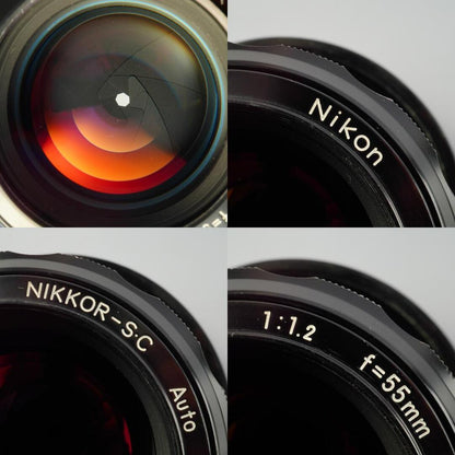 Nikon Ai Nikkor-S.C Auto 55mm f1.2 - Filem.sg