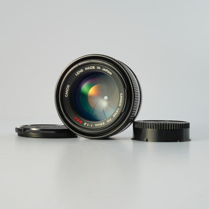 Canon FD 55mm f1.2 S.S.C. - Filem.sg