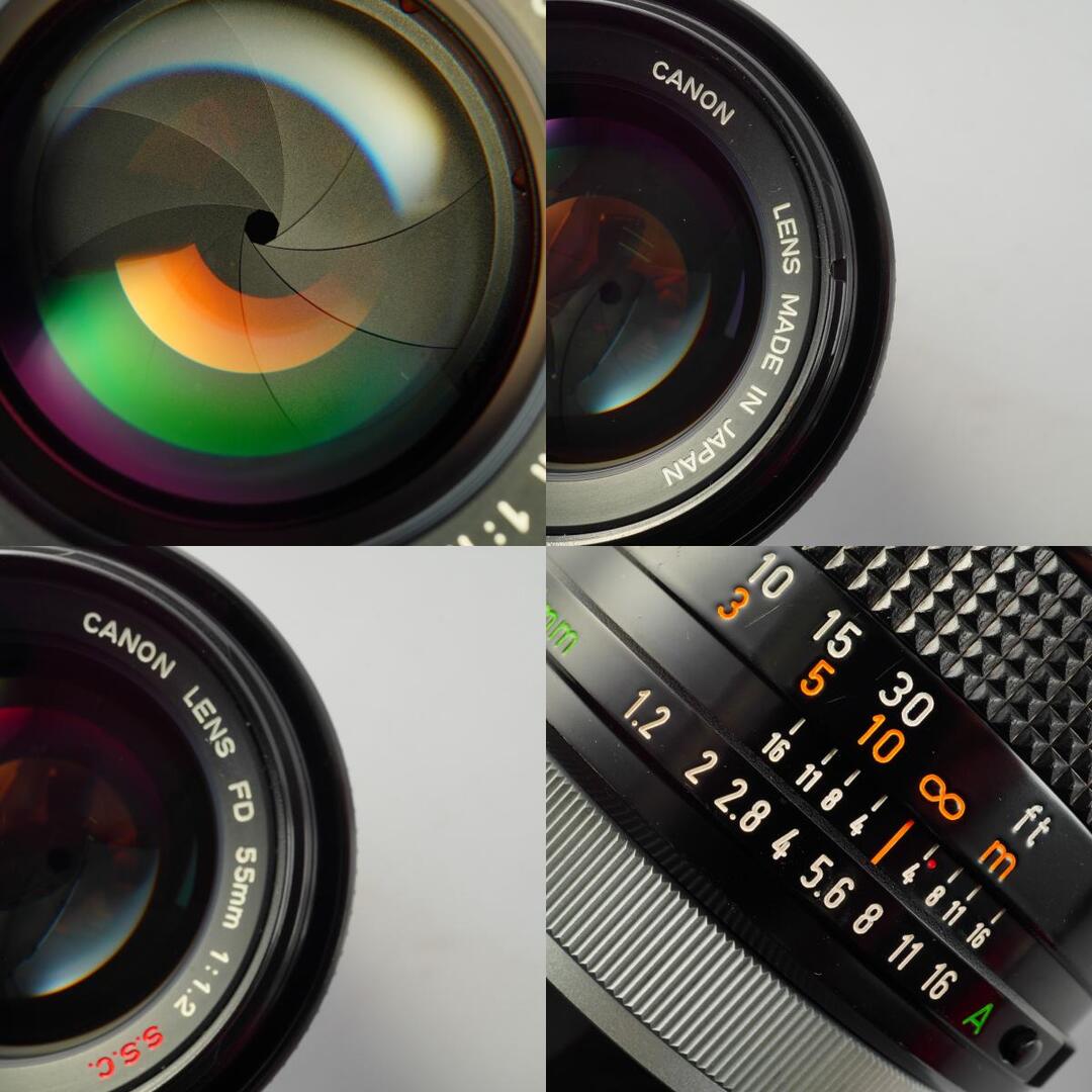 Canon FD 55mm f1.2 S.S.C. - Filem.sg
