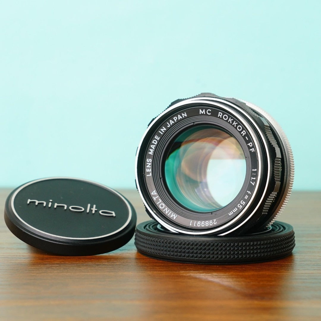 Minolta MC ROKKOR-PF 55mm f1.7 - Filem.sg